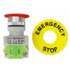 4x 660V 10A Red Mushroom Emergency Stop Switch 22mm Mount