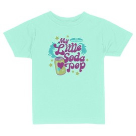 My Little Soda Pop Toddler Kids T-Shirt 4T Chill Blue