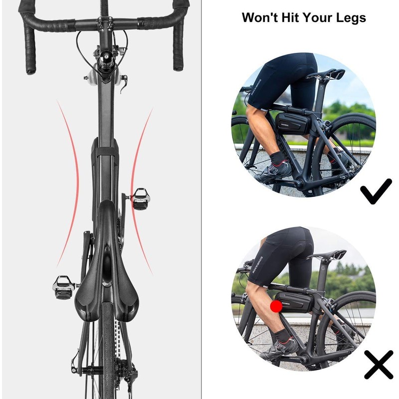 ROCKBROS Frame Bag Bicycle Waterproof Triangle Bag Bicycle Bag for
