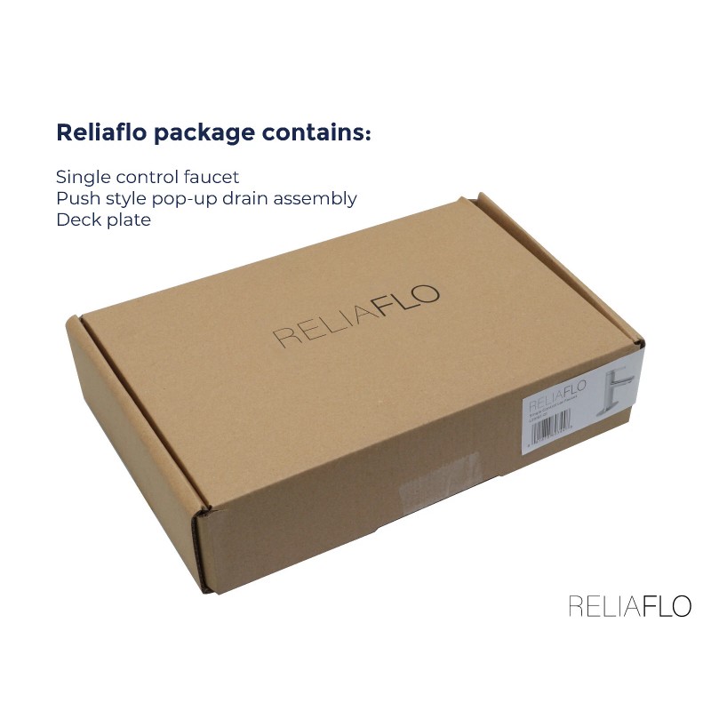 RELIAFLO Single Control Lavatory Faucet in Chrome - L29181-01