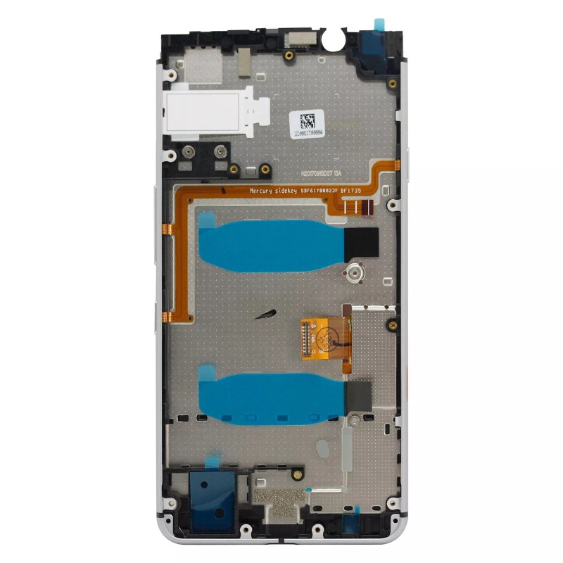 For BlackBerry Silver Frame LCD Display Touch Screen Digitizer For