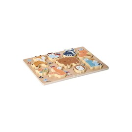 Vertbaudet Wooden Puzzle Forest FSC® Green
