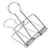 51mm 30pcs Binder Clips Strong Clamping Force Metal Hollow Tail