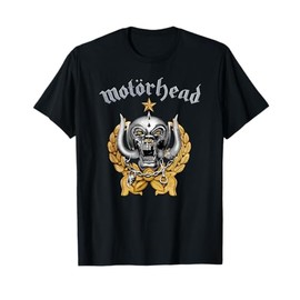 Motörhead – Everything Louder Forever Silver & Gold Warpig T-Shirt