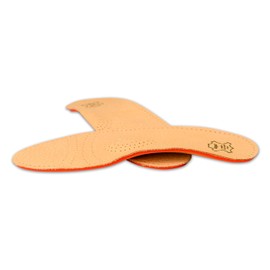 Leather Orthopedic Orthotic Insoles RELAX SCHOCK ABSORBER PECARI for flat feet, , 46 EUR / 12 UK / Men