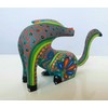 ALKIMIA INC Mexican Alebrije Seated Coyote Wood Carving Handcrafted Sculpture