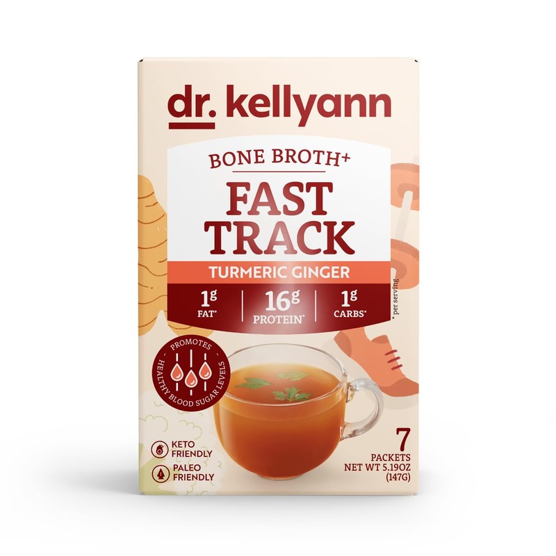 Dr. Kellyann Fast Track Bone Broth Packets (7 Servings) –