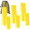 6 Pack Tree Felling Wedges with Spikes for Safe Tree