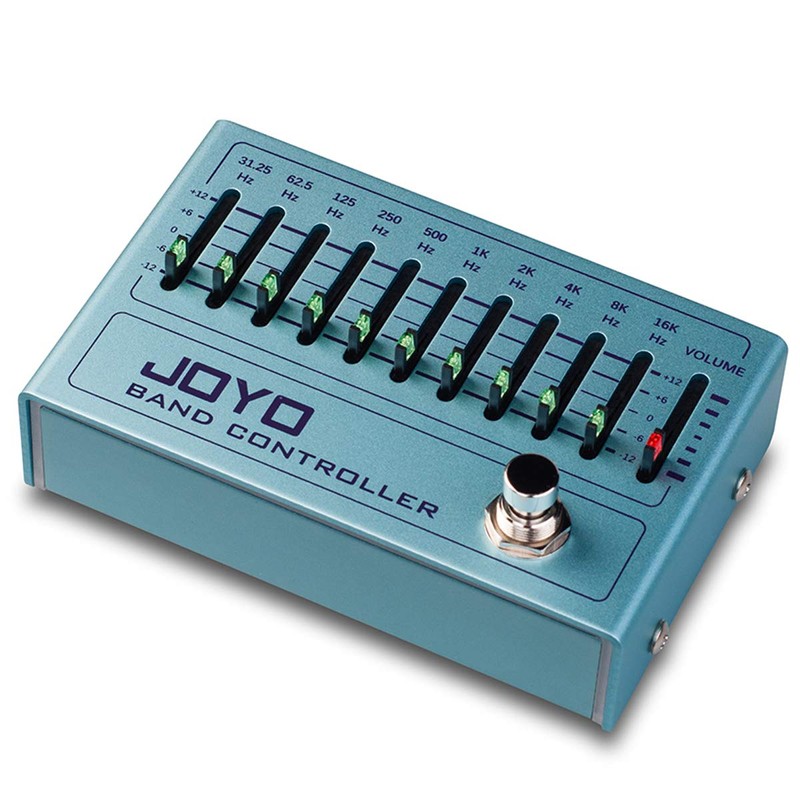 JOYO Effector R-12 10 Band Equalizer for Electric Guitar and