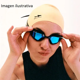 Goggles Natacion I Modelo Terminator I Protección UV I Para Adulto I Previene la entrada de agua I Color Negro I Escualo I 1 pieza