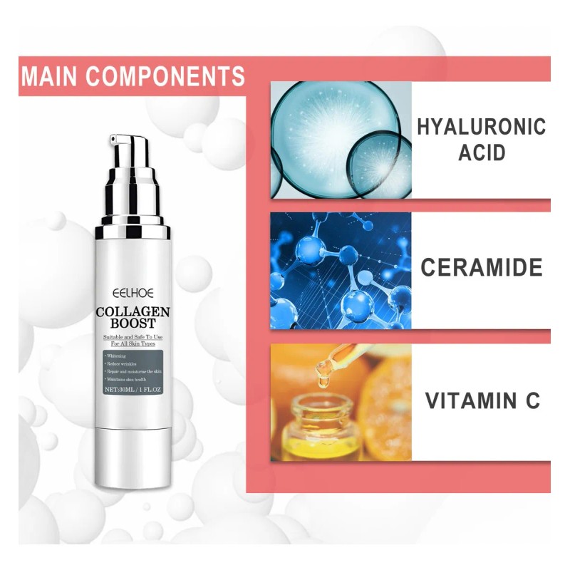 **crema Facial Hidratante De Colágeno For La Piel