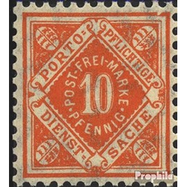Württemberg D150I, Notch in Right upper Corner (Field 66) unmounted mint/never hinged ** MNH 1921 Numbers in Diamond (Stamps for collectors)
