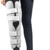 Breathable Knee Brace Adjustable Knee Support Protector Stabilizer (M with