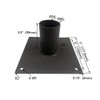 180° Wall Mount Bracket with 2-3/8" O.D. Tenon Adapter LED