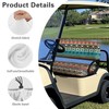 Darisoco Tribal Print Golf Cart Seat Covers - Thermal Lining