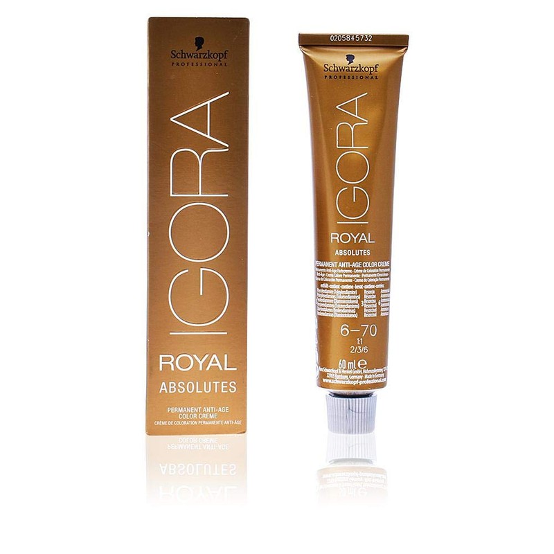 Schwarzkopf Igora Royal Absolutes Permanent Anti-Age Colour Cream 6-70 Dark