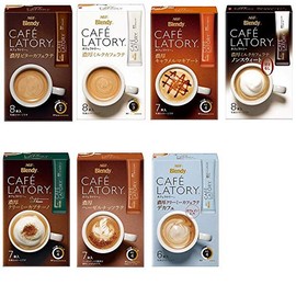 Cafe Latory Coffee Randomly 2.3oz 3Types Flavors Selection Various Assortment Japanese Instant Coffee AGF Ninjapo