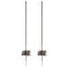 Yardwe 2 Pieces Onion Flower Cutter Stainless Steel Plum Blossom