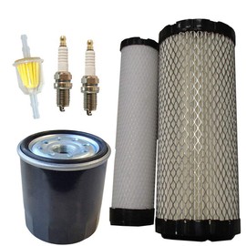 RAParts Filter & Spark Plug Kit 25 083 01 Fits Kohler CH23 CH25 CH740 25 083 04 RC12YC for Command Engines 23 25 27 HP
