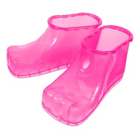 VICASKY 1 Pair Portable Foot Soak Shoes for Women High Cut Foot Bath Massage Boots for Home Use for Family Relaxation and Bonding Versatile Design