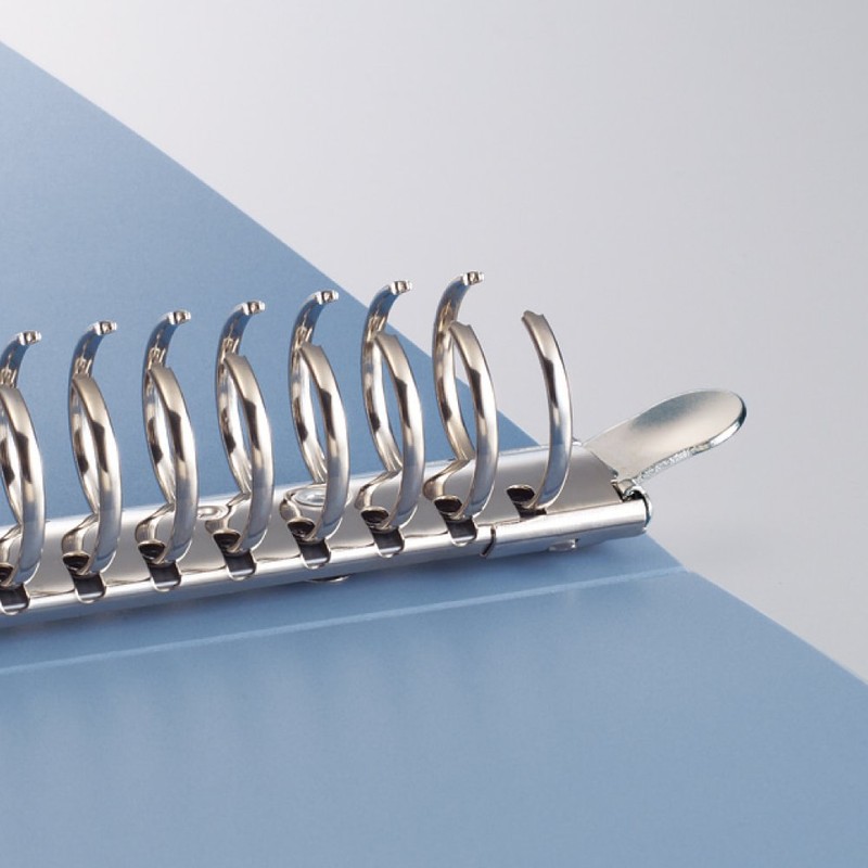 コクヨ ファイル リングファイル PPシート表紙 A4縦 120枚収納 30穴 青 フ-F460B