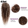 DÉBUT Synthetic Water Wave Hair 8 Bundles with Lace Part