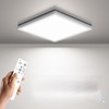 BLNAN Dimmable LED Flush Mount Ceiling Light Fixture with Remote