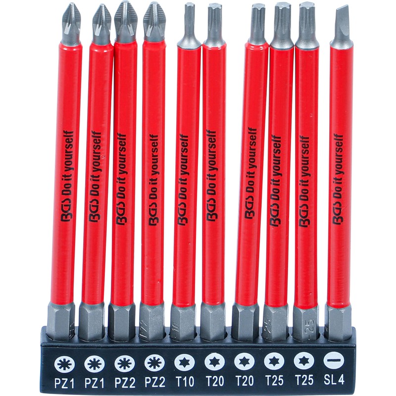 BGS Diy 20812 | Non-Slip Bit Set | Magnetic |