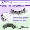 Natural Look Strip Eyelashes Lightweight Thin Cotton Band Soft Fluffy