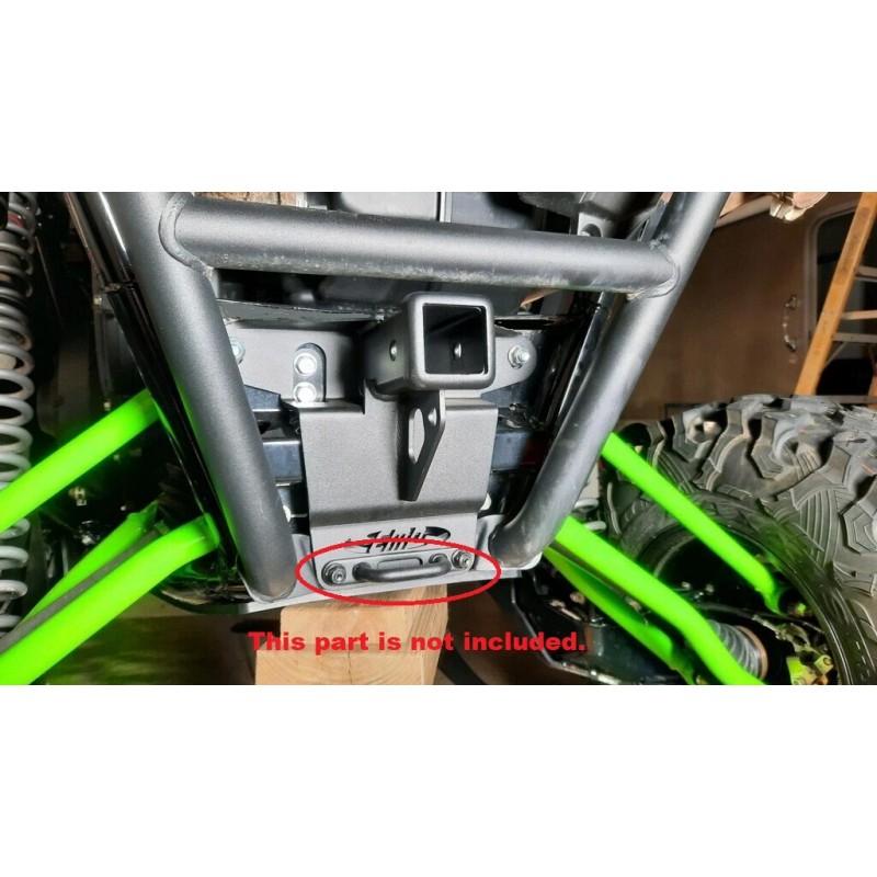 Kawasaki KRX Rear 2" Receiver/Tow Hook (works with factory bumper)