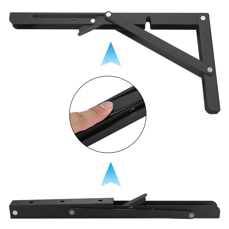Folding Console Heavy Duty Pack of 2 Folding Shelf Brackets
