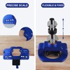 TOURACE 35MM Concealed Hinge Jig Puncher Kit, Hinge Drilling Guide