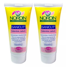 Nordin Crema Cicatrizante Sanicut Caléndula Nordin 60g Pack 2