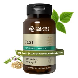 Natures Sunshine  Fcs Ii  Flavonoides  100 Caps Sin Sabor                                                                                             