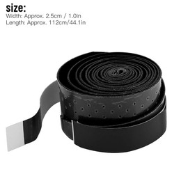 Bow Handle Tape, Archery Nonslip Handle Grip Tape Bow Absorb Sweat Band Archery Accessories(Black)