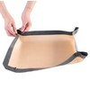 Virtue Silionce Baking mat with Buttons, Spill-Proof, Leak Proof Oven