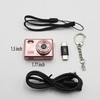 Mini-Kamera, 16 GB, Foto/Video/Flash, Ladefunktion Typ C und Übertragung PC/Mobile