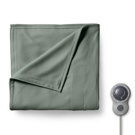 Sunbeam Royal Ultra Ivy Heated Blanket 12 Heat Settings Auto Shut Off Machine Washable King