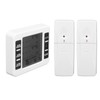 Refrigerator Thermometer Wireless Sensor Temperature Monitor with Audible Alarm for
