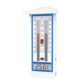 Digital Greenhouse Thermometer - Max Min Thermometer for Greenhouse or Garden Maximum and Minimum Temperatures Indoor Outdoor Greenhouse Accessories