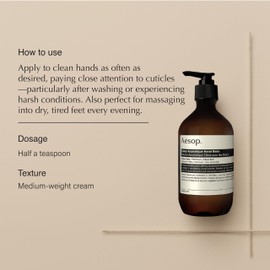 Aesop Eleos Aromatique Hand Balm - Intensely Hydrating, Enriched with Skin-Softening Botanical Butters and Oils - 16.5 oz