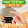 Fan Speed Control Switch 6-Pin Toggle – Reverse Ceiling Fan