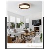 ANYLOVE 15 inch LED Flush Mount Ceiling Light Fixture,3000K 4000K