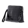 DECADENT Hannah Makeup Purse Croco Black