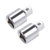 sourcing map 2 Pcs 1/2 Inch Drive (F) x 3/8
