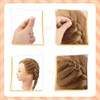 100 Anillas para El Pelo Trenzadas, Pinzas para El Pelo