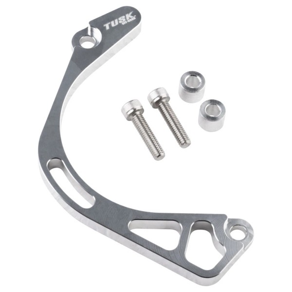 Tusk Billet Aluminum Case Saver Polished Fits YAMAHA RAPTOR 660