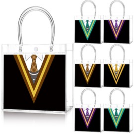 Teenyyou 24 Pcs Magical Wizard Party Favor Bags with Handle Magical Wizard School Party Favors Bags for Gift Decor for Kids Boy Girl Birthday Supplies