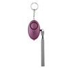 Self-defense Alarm & Flashlight Keychain - Color: Black