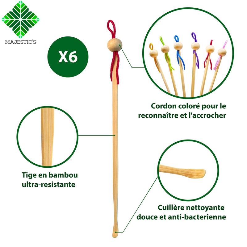 Oriculi Bamboo 6 x [AAA+] - Environmentally Friendly Ear Treatment
